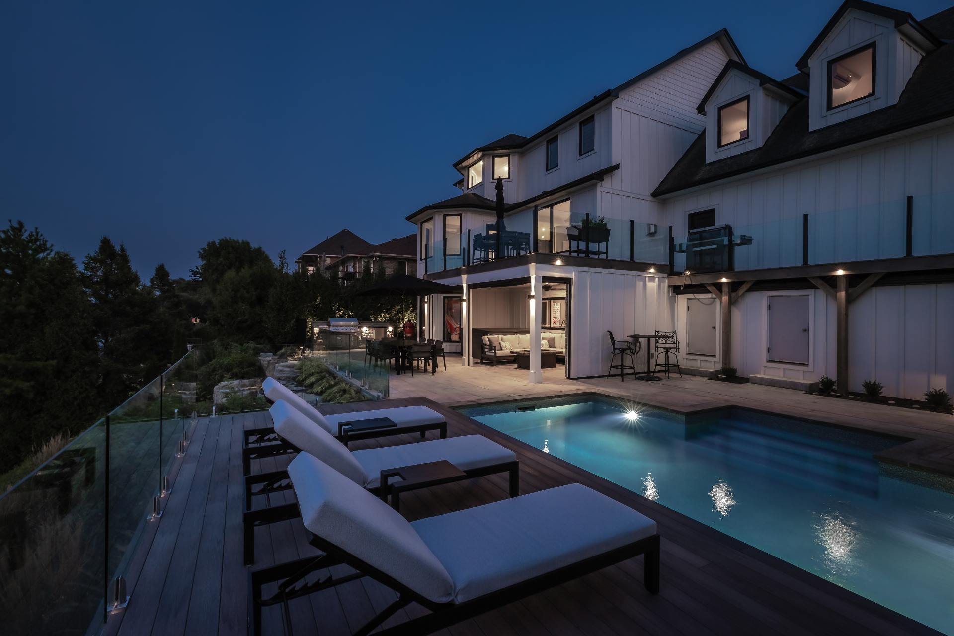 Lakeside Sanctuary — POOLSIDE DECK